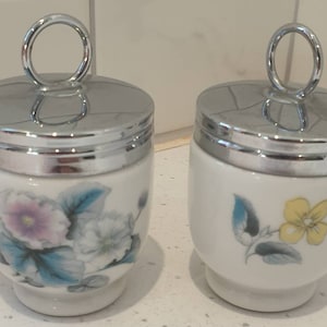 Royal Worcester Porcelain  Egg Coddler - Woodland