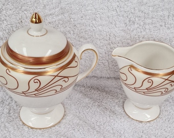 Wedgwood Bone China Milk and Sugar Set  -  Paris