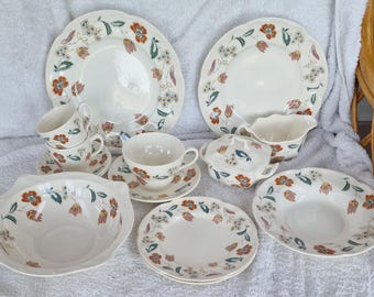 Vintage, IKEA of Sweden  Tea, Breakfast and Dinner Items - Marcella Pattern