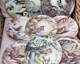 Limited Edition Wedgwood Collectors Plates  -  RSPB Centenary Plate Collection - 9 Different Available