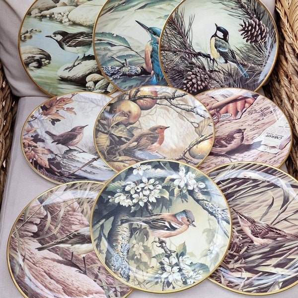 Limited Edition Wedgwood Collectors Plates  -  RSPB Centenary Plate Collection - 9 Different Available