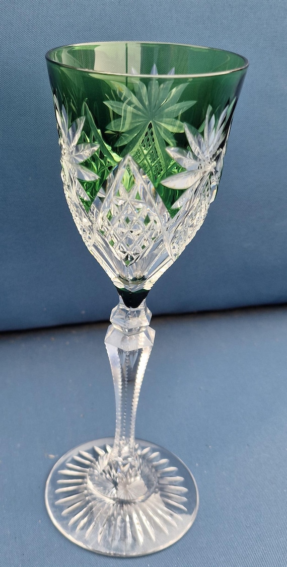 ヴィンテージ ヴァル・サン・ランベール ケース入りクリスタル トール