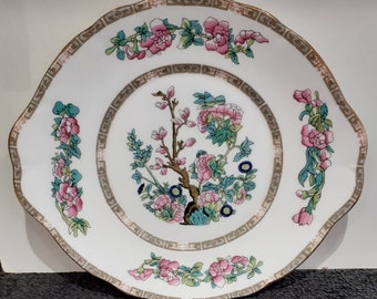 Duchess Bone China Kuchenplatte - Indischer Baum