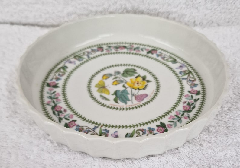 Portmeirion Pottery 8 Inch Flan or Quiche Dish - Variations - Etsy