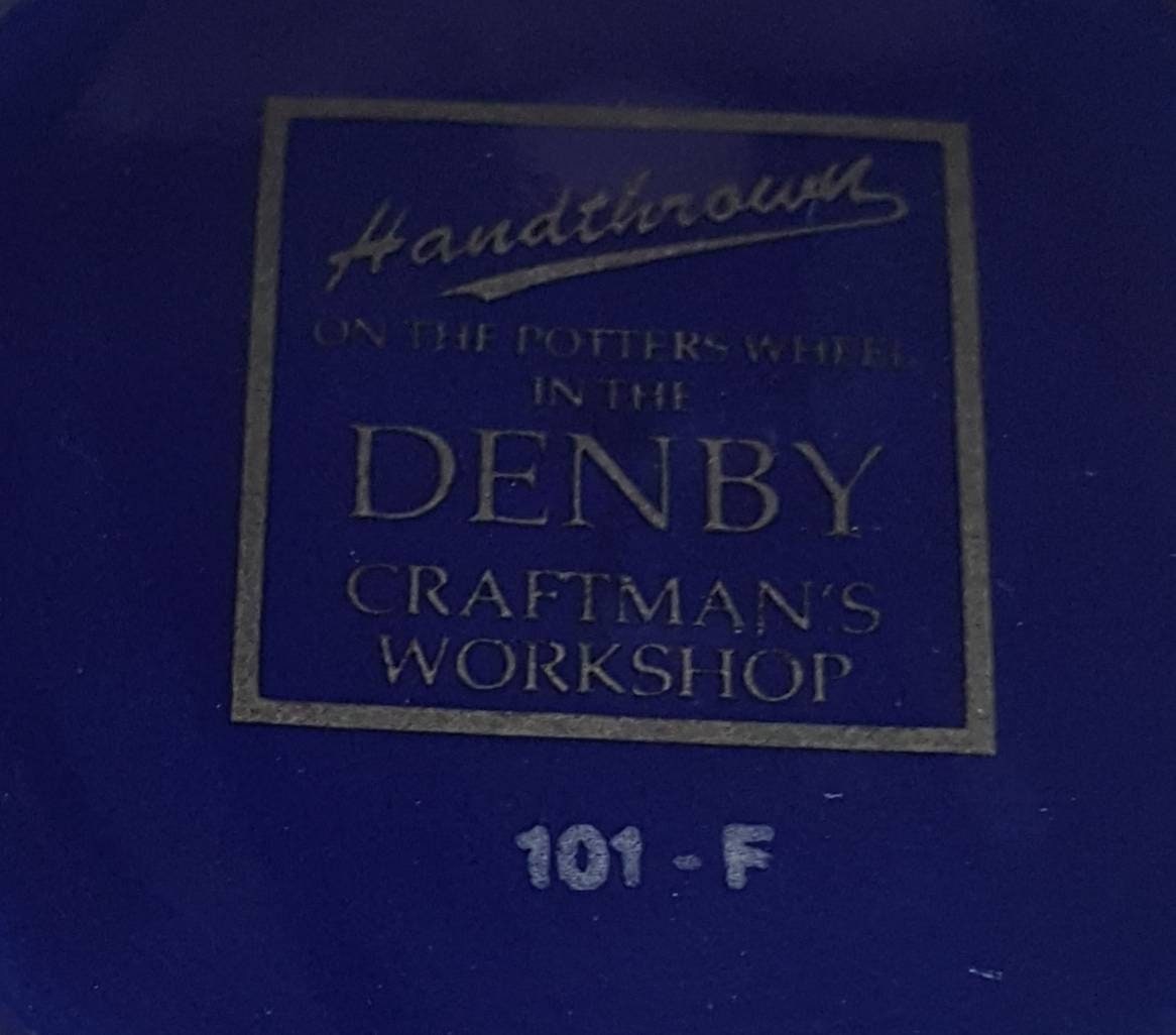 Denby Pottery Teapot Coffee Pot and Storage Jars in Regatta Etsy UK