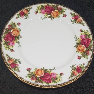 Royal Albert Bone China Salad Plate  - Old Country Roses