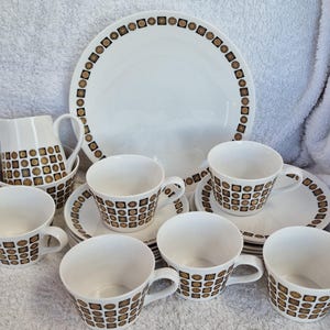 Royal Tuscan Fine Bone China Tea Items in the Tiara pattern.  Choose from drop down menu