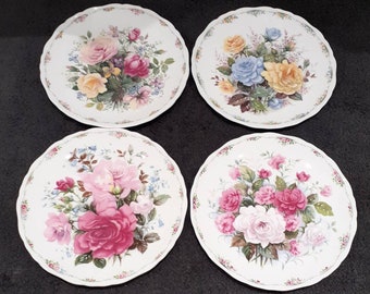 Royal Albert Collectors Plates - The Rose Garden Collection - Different Designs Available