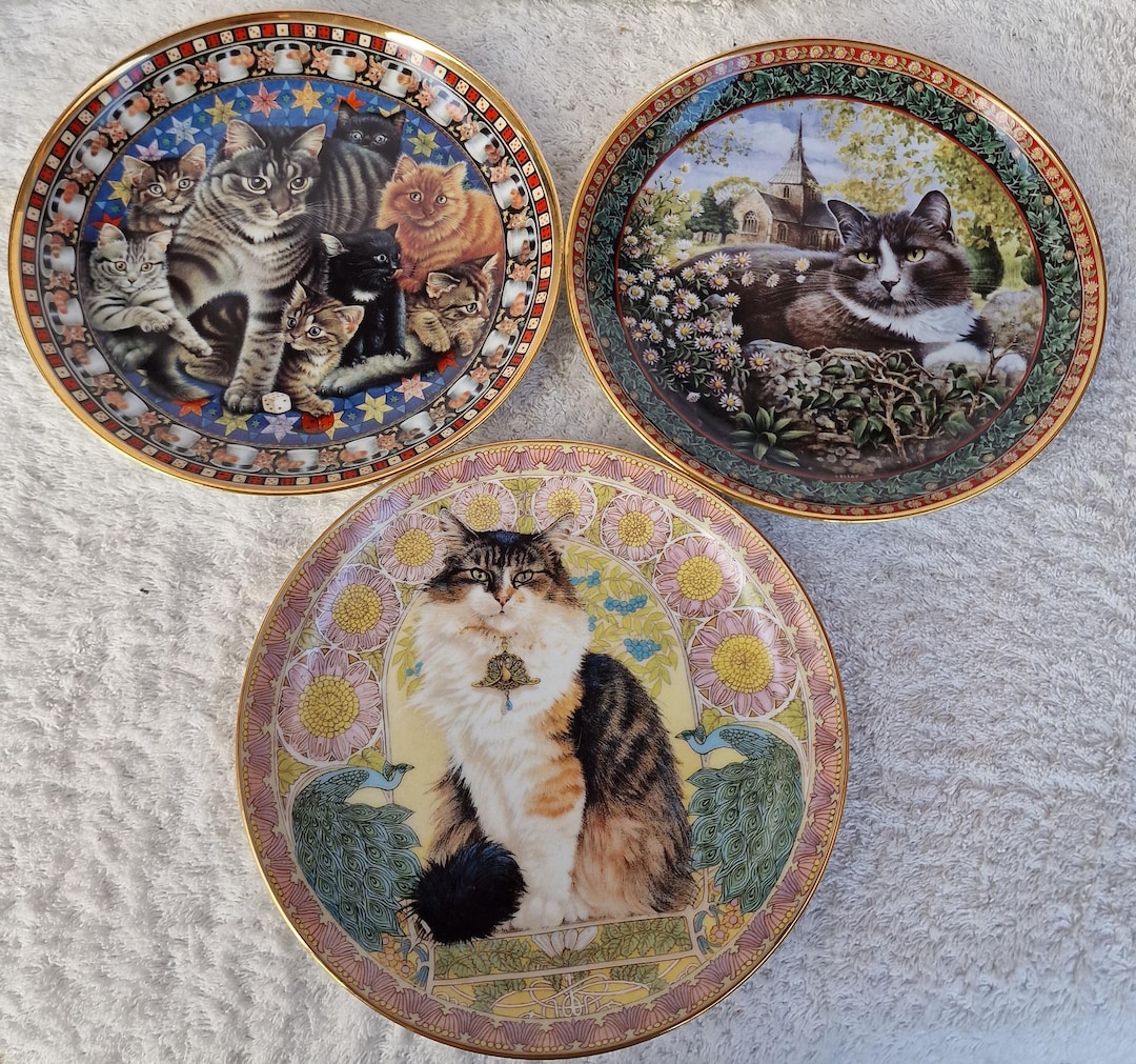 RW社　レスリーアンアイボリー 【Rachael's Cat Blue 】飾り皿 il_1080xN.7535927261_8gic.jpg
