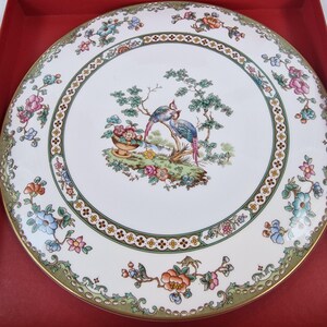 Spode benporslinsfat - Elysee-mönster - Förpackad i låda