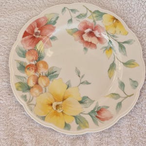 Vintage Johnson Brothers English Fine China Dinner Plate -  Hyde Park Pattern