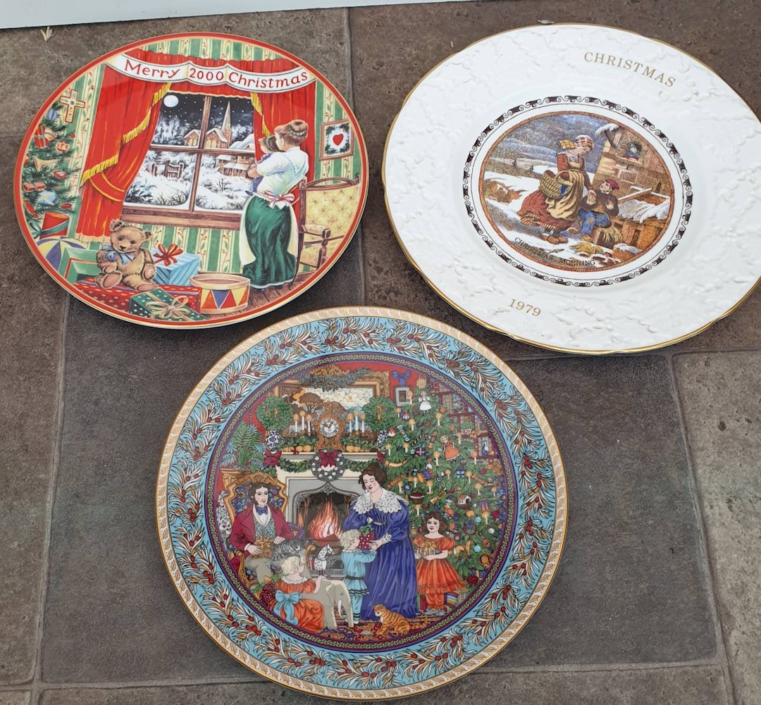 ロイヤルウースター　クリスマスプレート il_1080xN.3400167447_npmn.jpg