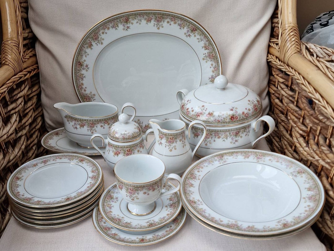 Noritake Ireland China - Tea and Dinner Items - Morning Jewel 2767