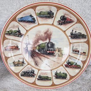 Wedgwood Queens Ware kalendertallrik - Ångans guldålder