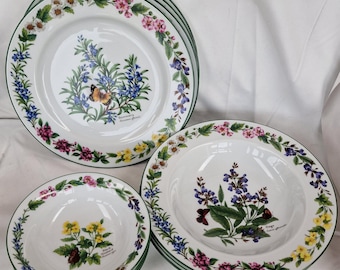 Royal Worcester Herbs Bone China diner- en ontbijtartikelen - Worcester Herbs-patroon