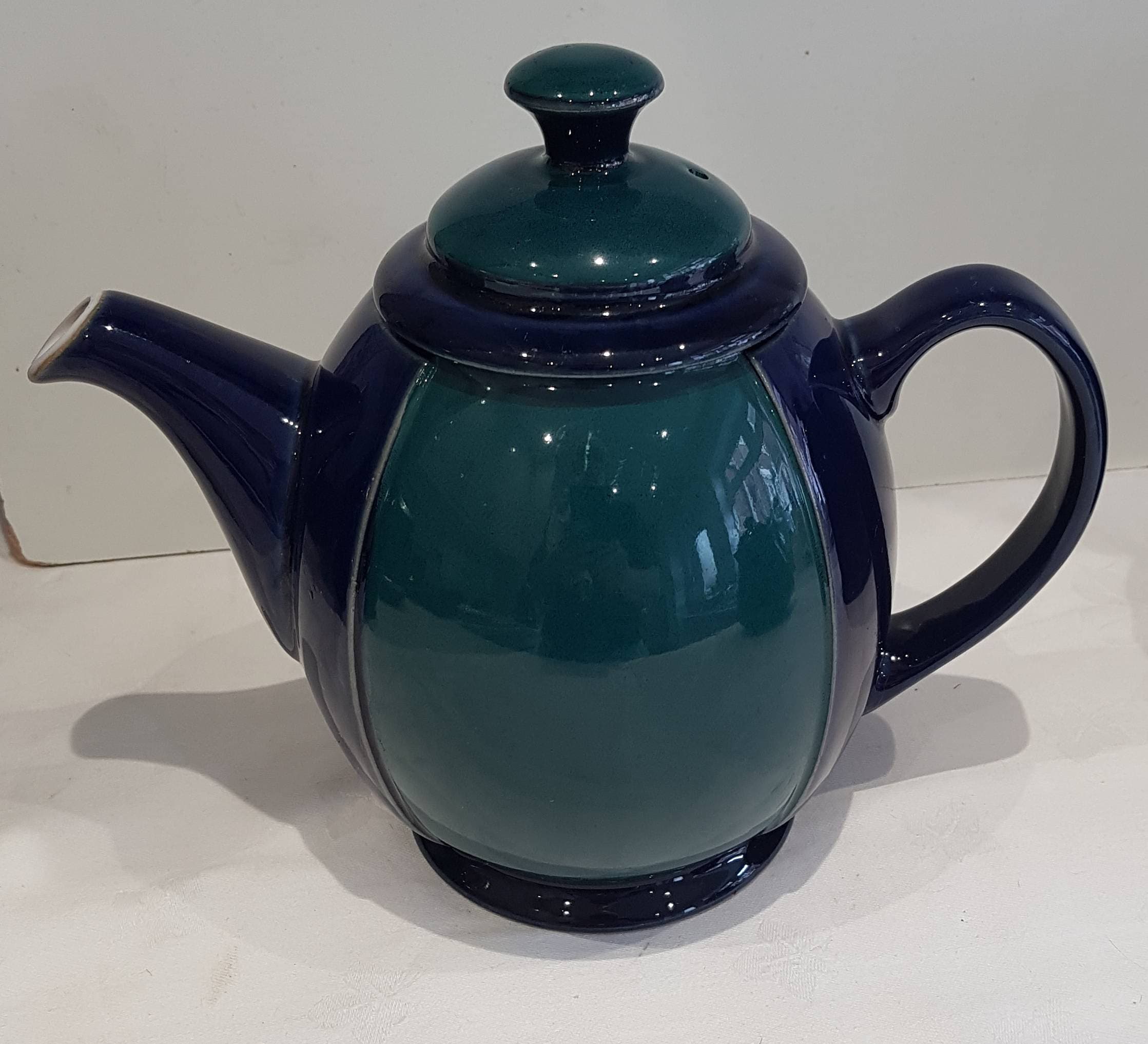 Denby Pottery Teapot Coffee Pot and Storage Jars in Regatta Etsy UK