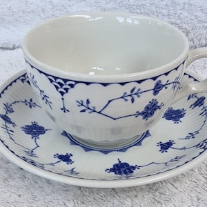 Masons Pottery Large Breakfast Cup and Saucer -  Denmark