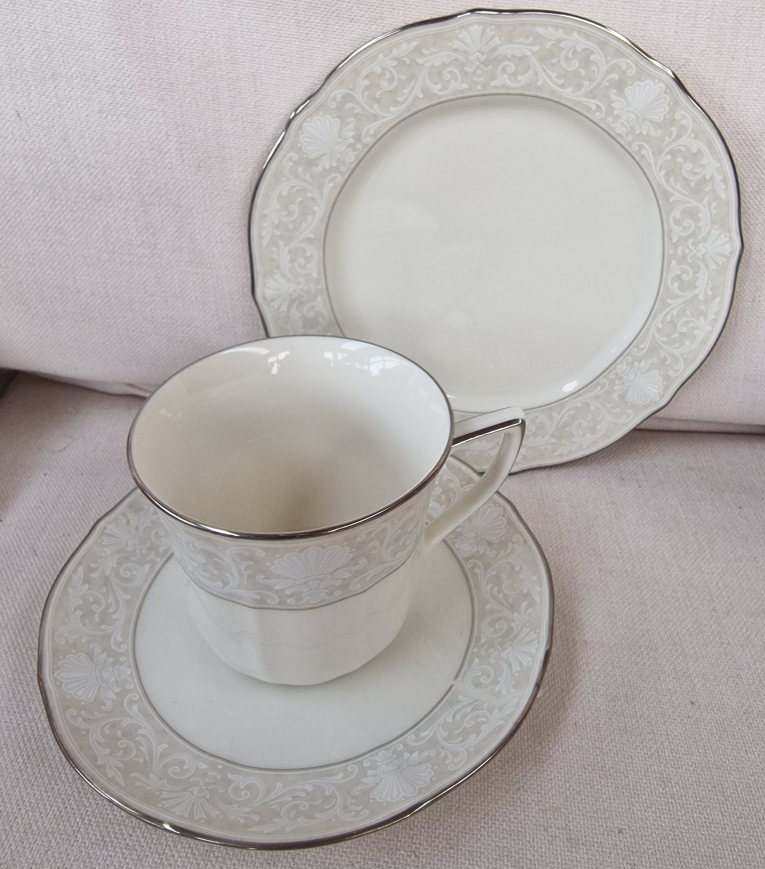 Noritake Ivory China - Tea and Dinner Items - Imperial Lace 7375