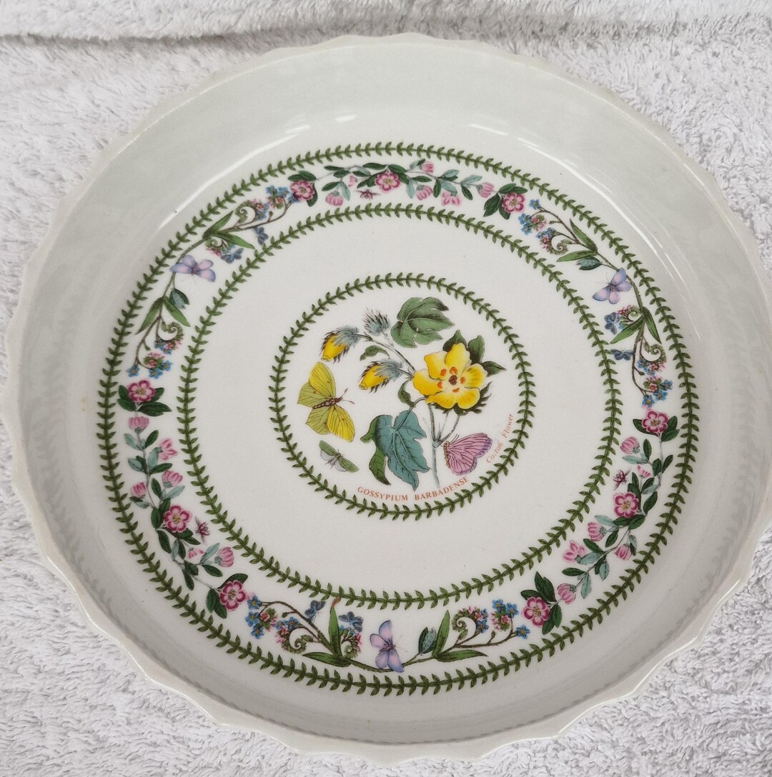 Portmeirion Pottery 8 Inch Flan or Quiche Dish - Variations - Etsy