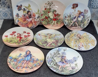 Platos de hadas de flores de Wedgwood - diferentes disponibles