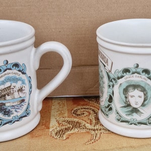Vintage Denby Stoneware Mugs,  2 Different Available