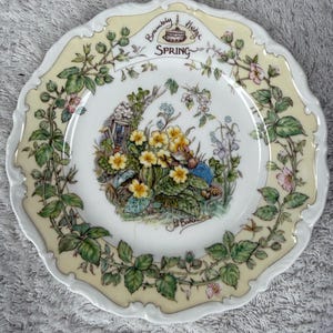 Brambly hedge four season plates - Etsy 日本