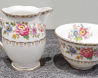 Grafton Bone China Milk and Sugar set - Malvern