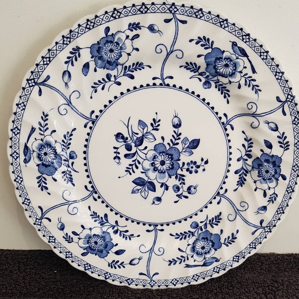 Johnson Brothers Pottery Dinner Plates  -  indies Pattern