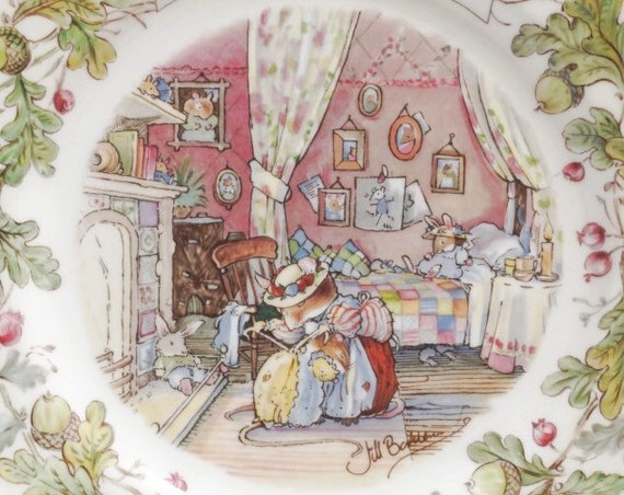 ヴィンテージ ダウルトン ブランブリー ヘッジ コレクターズ プレート