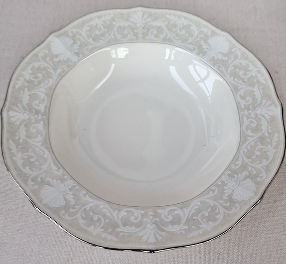 Noritake Ivory China - Tea and Dinner Items - Imperial Lace 7375 Noritake Ivory China - Tea and Dinner Items - Imperial Lace 7375