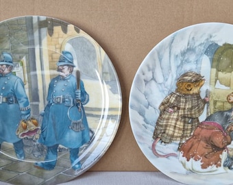 Vintage Wedgwood Bone China  Wind in the Willows Collectors Plates by Eric Kinkaid  - 11 Different available,   Choose from drop down menu.
