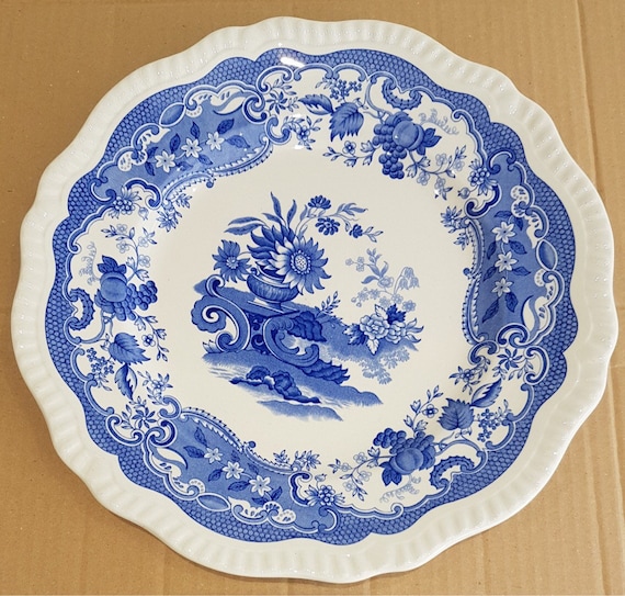 スポード ブルールーム リージェンシーシリーズ 大皿 5枚 レア ブルー