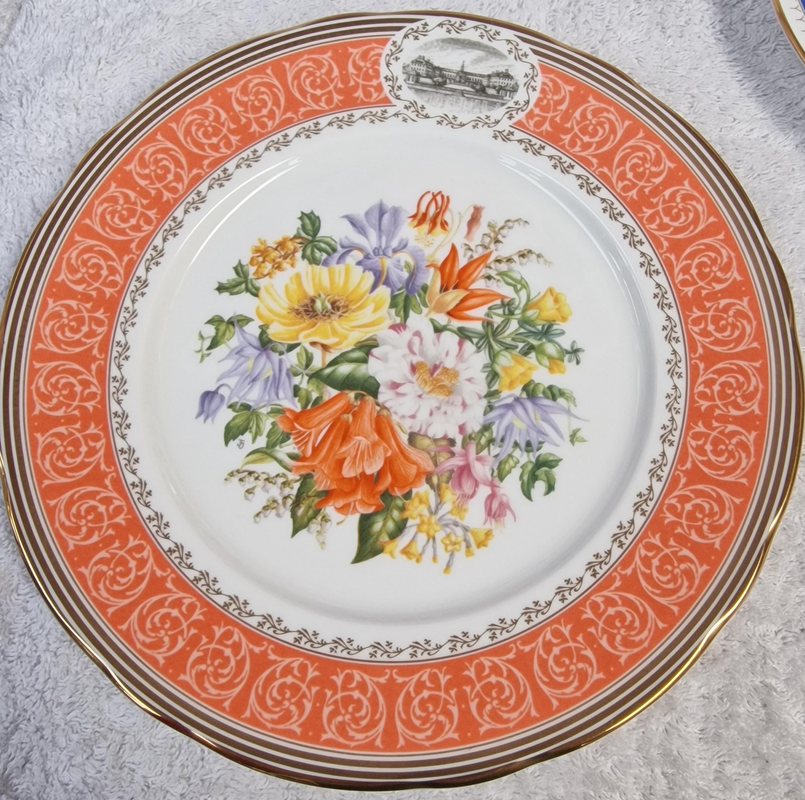 英国王立園芸協会コレクターズプレート（高品質メーカー製