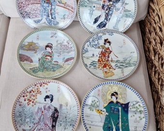 Nice Boxed Set of 2 X Magpie Birdy Collectors Dinner Plates by