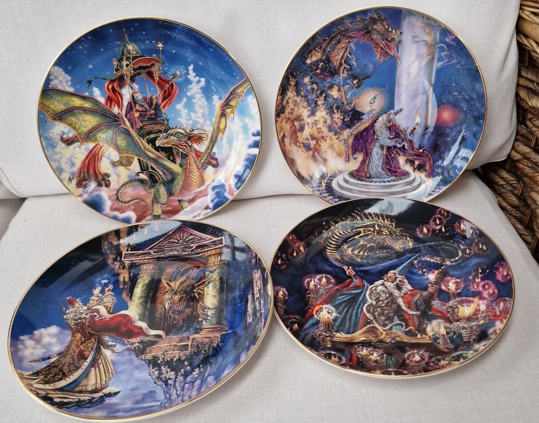 Assiette Royal Doulton Porcelaine - Édition Limitée - Hahn Vidal - From My Mother's Garden