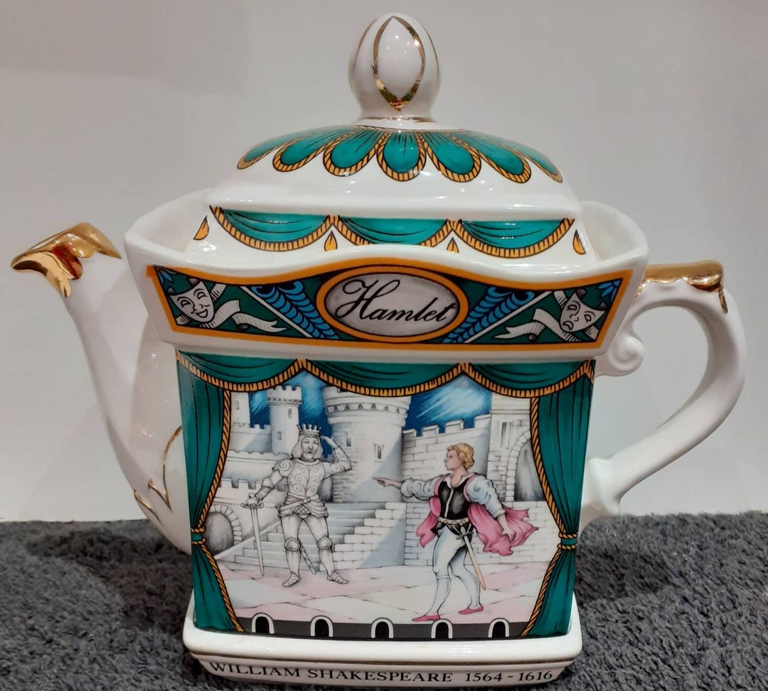 Sadler Pottery Shakespeare Teapot Hamlet Etsy Singapore