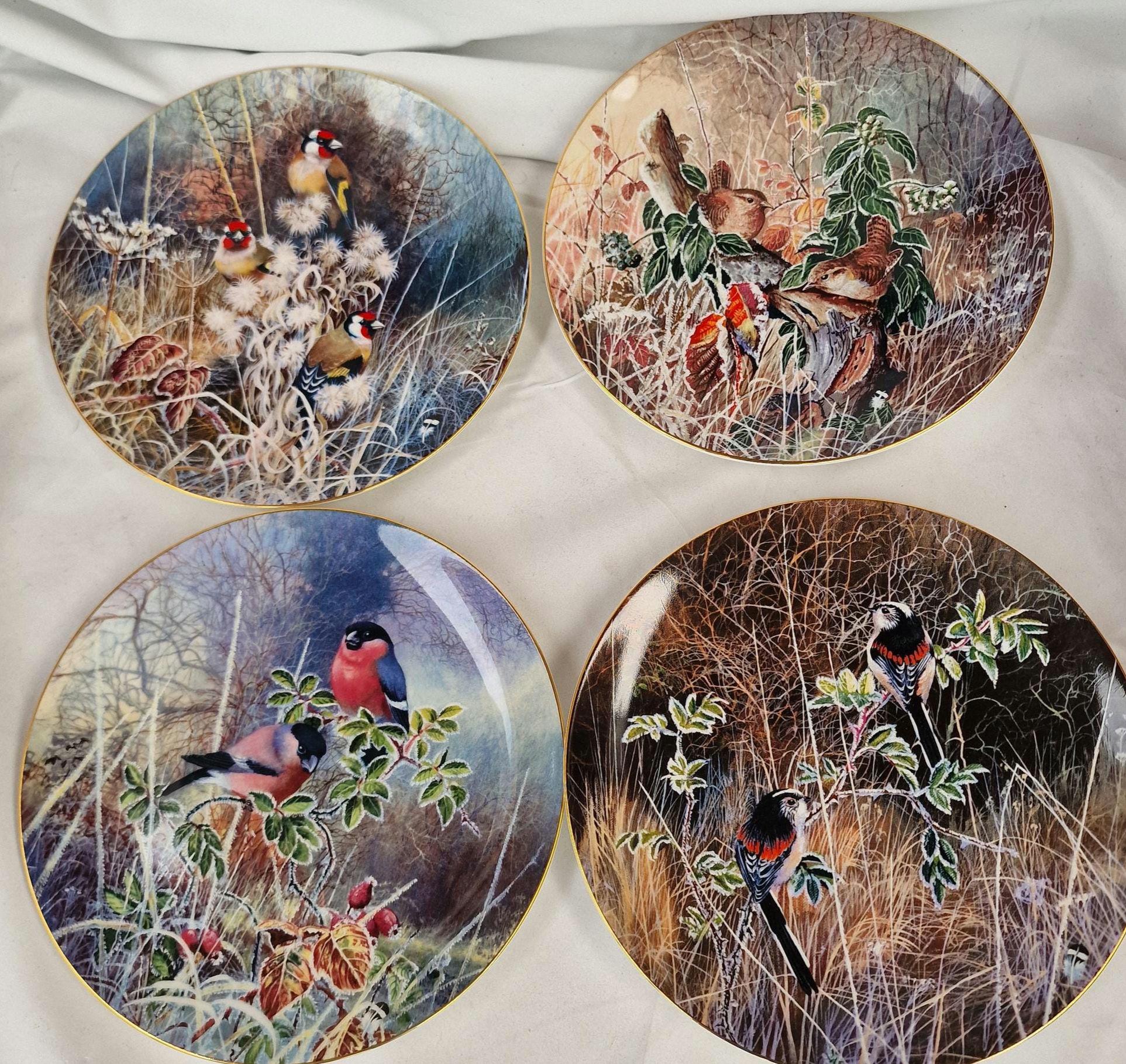 【Coalport】プレート　ディナープレート　4枚 Coalport Bird Plate - Etsy
