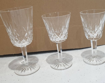 Waterford Lismore Set Of 2 Claret Crystal Glasses - Etsy 日本