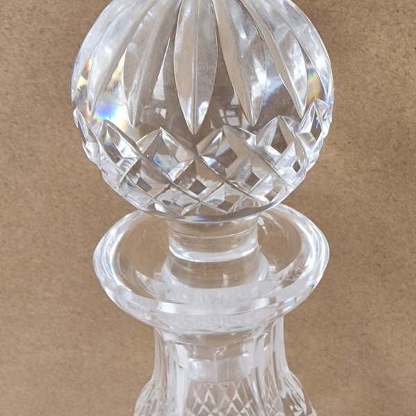 Vintage Waterford Crystal Decanter -  in Roly Poly shape. Alana, Tyrone or Adare