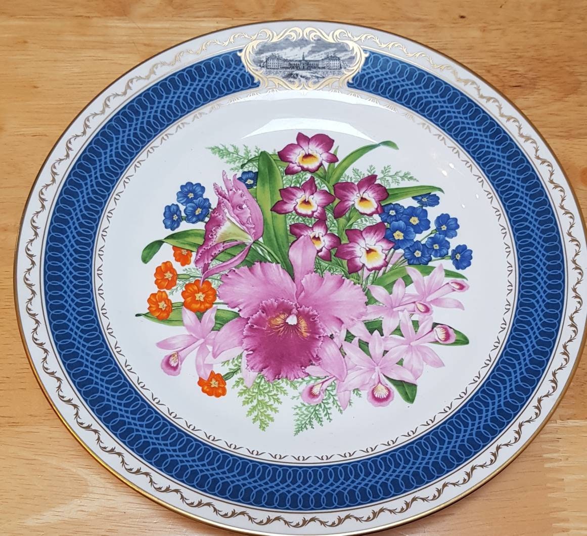 RHS チェルシー フラワーショー プレート1985年 スポード王立園芸協会プレート：チェルシーフラワーショー 1985 - Etsy