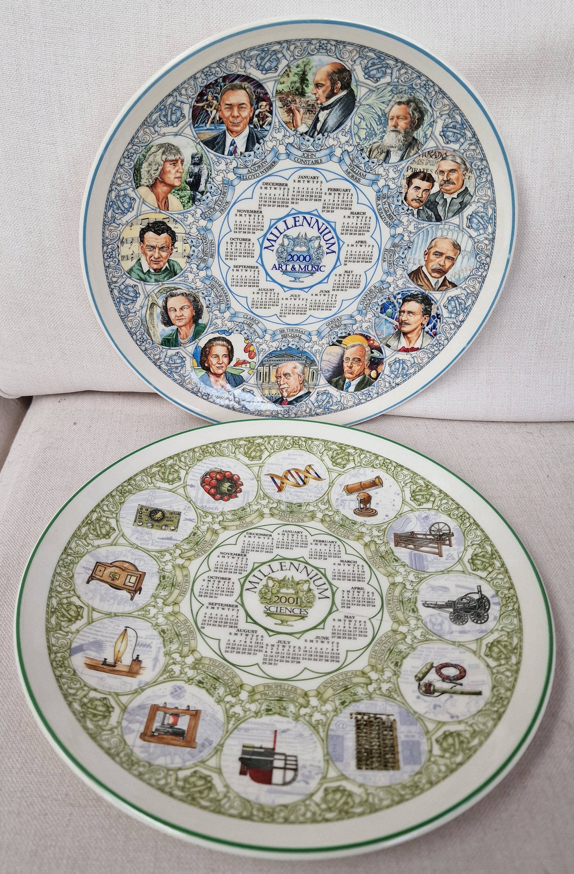 Calendar Plate 1947 - Etsy Australia