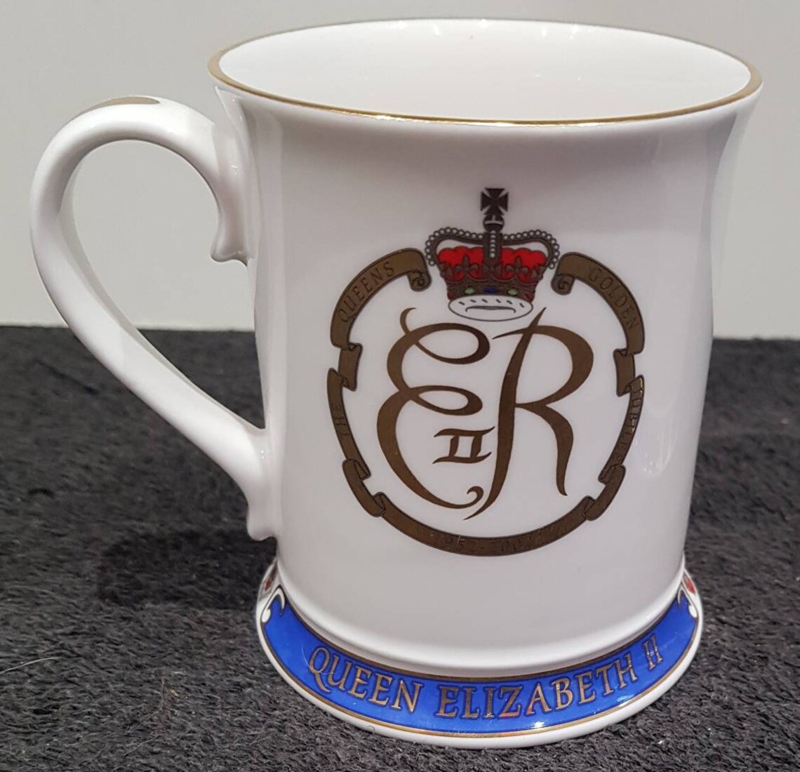 Ringtons Mug QEII Golden Jubilee Two Available. Etsy UK