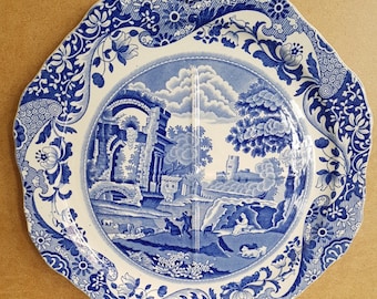 Sandwich Plate from Spode in the Blue Italian pattern.