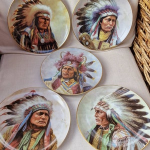Gregory Perillo Fine Porcelain, Limited Edition Collectors Plates -  The Council of Nations - 5 Different available .