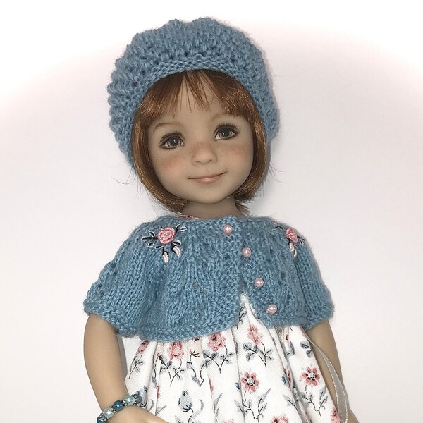 Vêtement Fait Main Pour Poupée Mini Maru 33 Cm - Tenue Complète, Laine/tissus, France