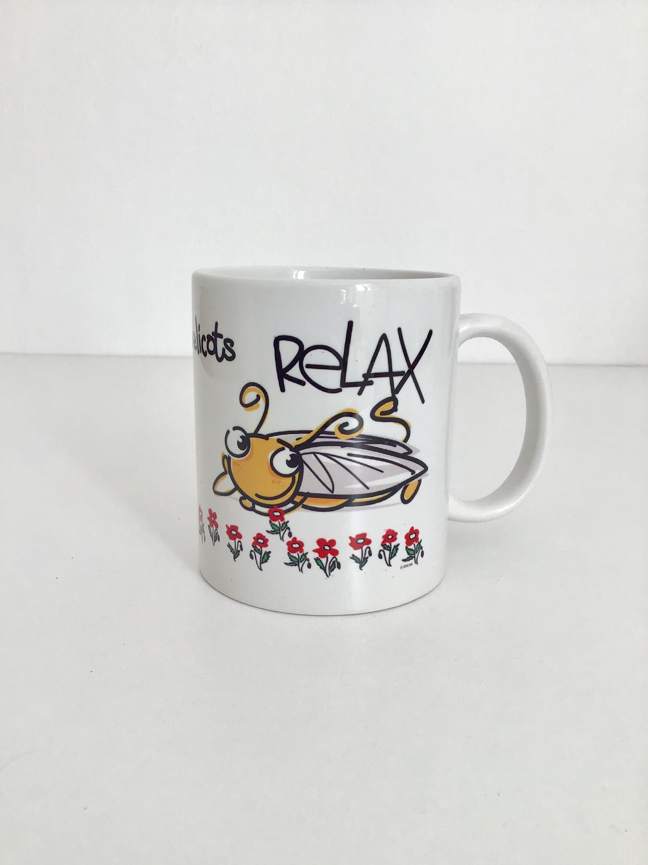 Mug Relax Poppies With The Provencal Cigale Kss Kss Humorous Etsy