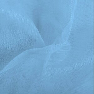 tissu pour tutus en tulle rigide bleu clair image 1