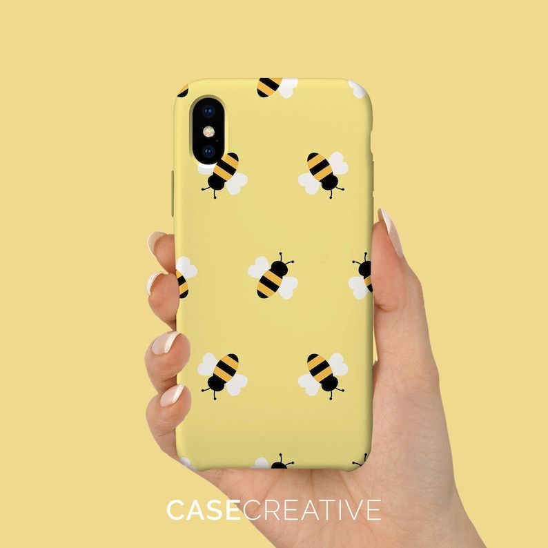 Gold Bumblebee Phone Case / iPhone 11 Case / iPhone 7 Case / Etsy