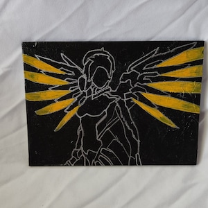 Overwatch - Mercy painting