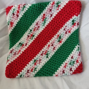 Crochet Potholder - &quot;Christmas&quot;